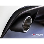 FIAT 500 Custom Carbon Fiber Exhaust Tips by MADNESS (2) - Carbon Fiber -  2.75" ID - Scratch & Dent